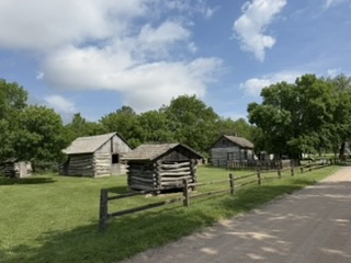 Interior of the historic house