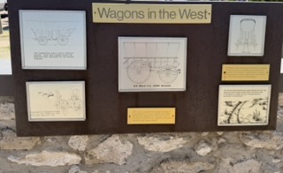 Wagon rut area below Windlass Hill