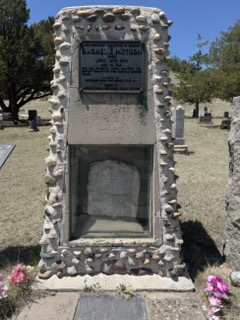 Rachael Pattison's grave at Ash Hollow