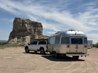 Courthouse Rock up close