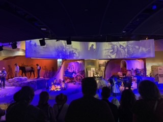 Theater and exhibit space