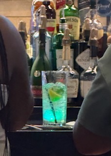 Val's color-changing margarita at Casino Queen