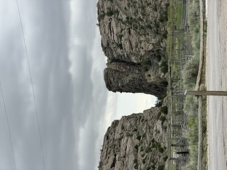 Looking through Devil's Gate