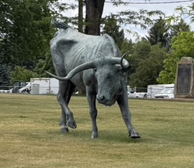 Western bronze on Main Street