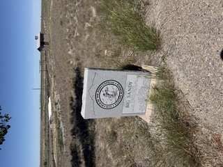 Big Sandy Pony Express station interpretive sign
