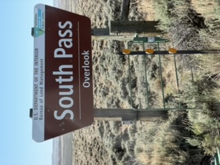 South Pass Overlook landscape