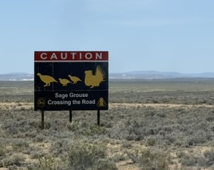 Wyoming roadside sign