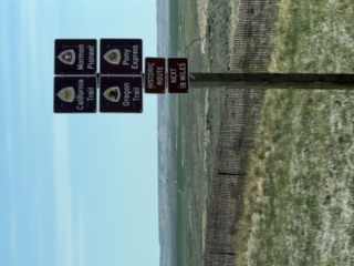 Wyoming roadside marker