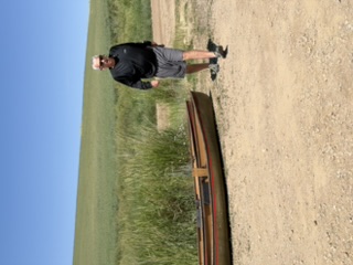 Paddling on Chesterfield Reservoir