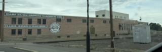 Old warehouse in Blackfoot Idaho