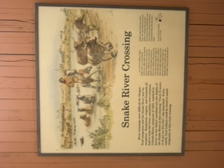 Snake River crossing area near Fort Boise