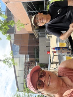 Cheers — Michelob Ultra at the end of the Anheuser-Busch tour