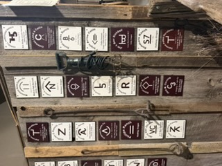 Cattle brands displayed at the Baker Heritage Museum