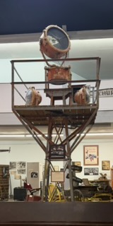 Unusual geology exhibit at the Baker Heritage Museum