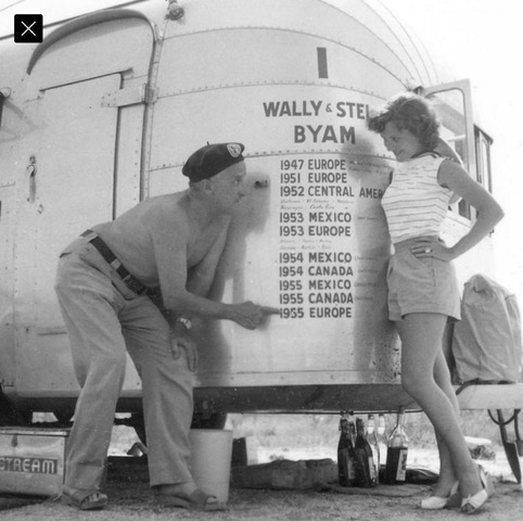 Wally Byam exhibit at the Baker Heritage Museum