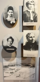 Photos of the Sager girls at Whitman Mission
