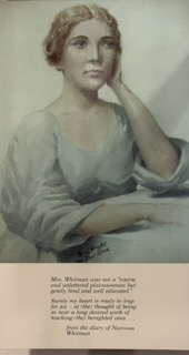Narcissa Whitman exhibit at Whitman Mission