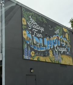 Mural in Arlington Oregon