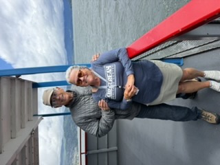 Deck view from the Columbia Gorge sternwheeler