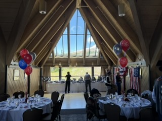 Group celebration at Raven's Nest