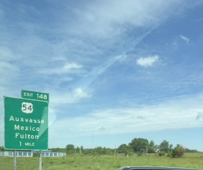Driving through Missouri
