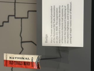 Harry Truman's National Old Trails Board badge